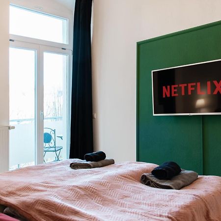 The Grande Kassberg Apartment - Balkon, Netflix, Nespresso, Zentral 开姆尼茨 外观 照片