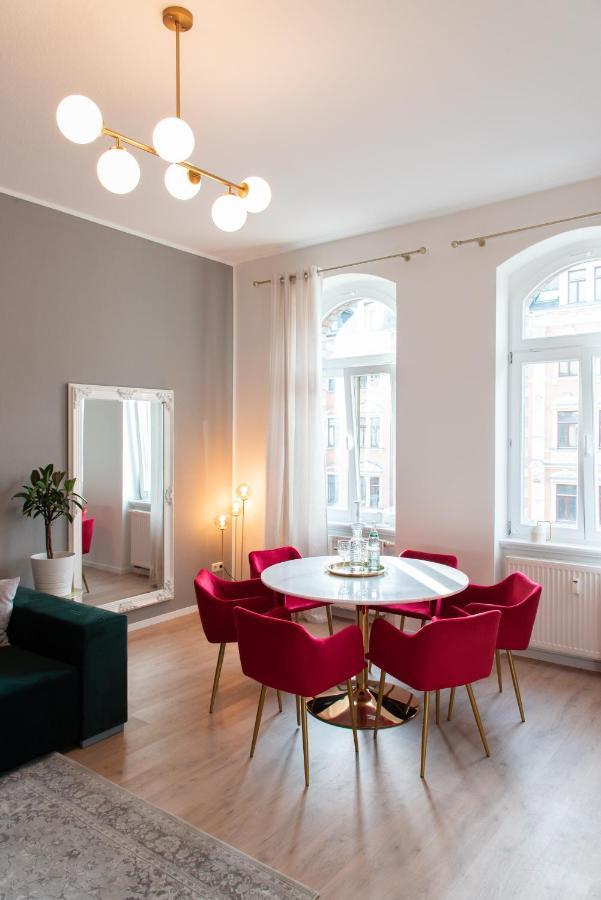 The Grande Kassberg Apartment - Balkon, Netflix, Nespresso, Zentral 开姆尼茨 外观 照片